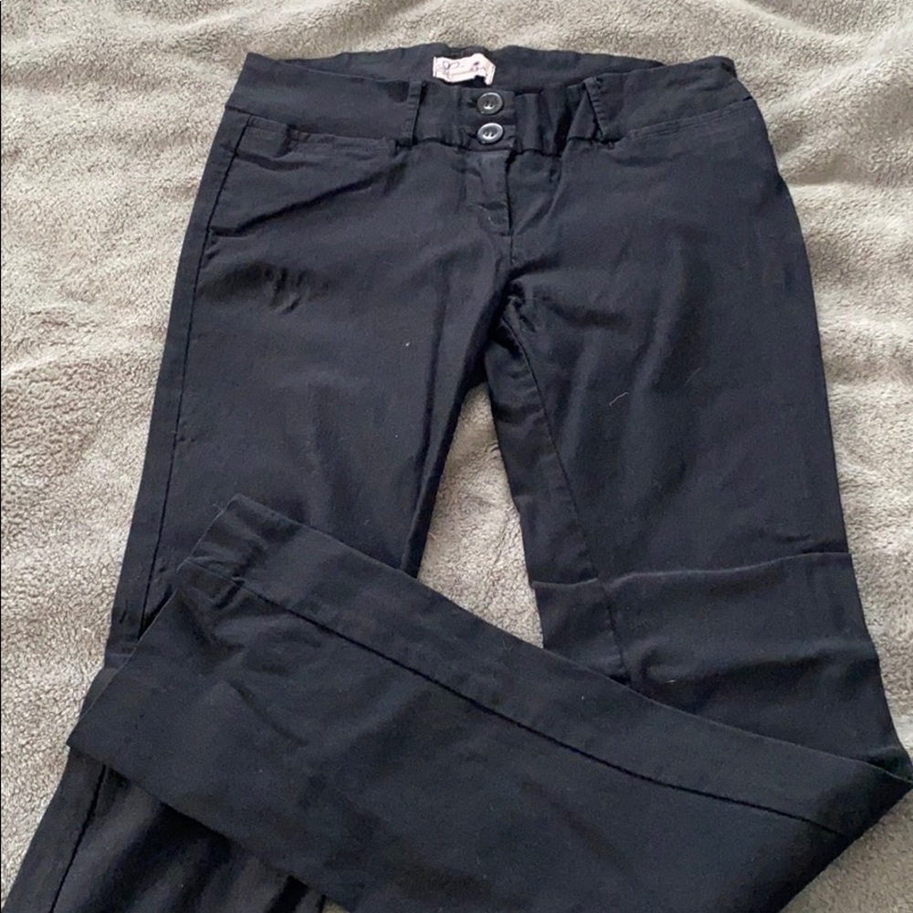 Lo rise skinny leg pants